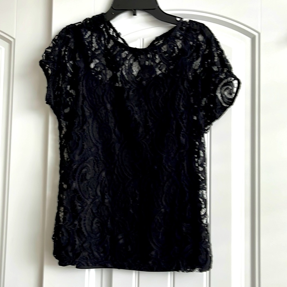 New Directions lace top petite small